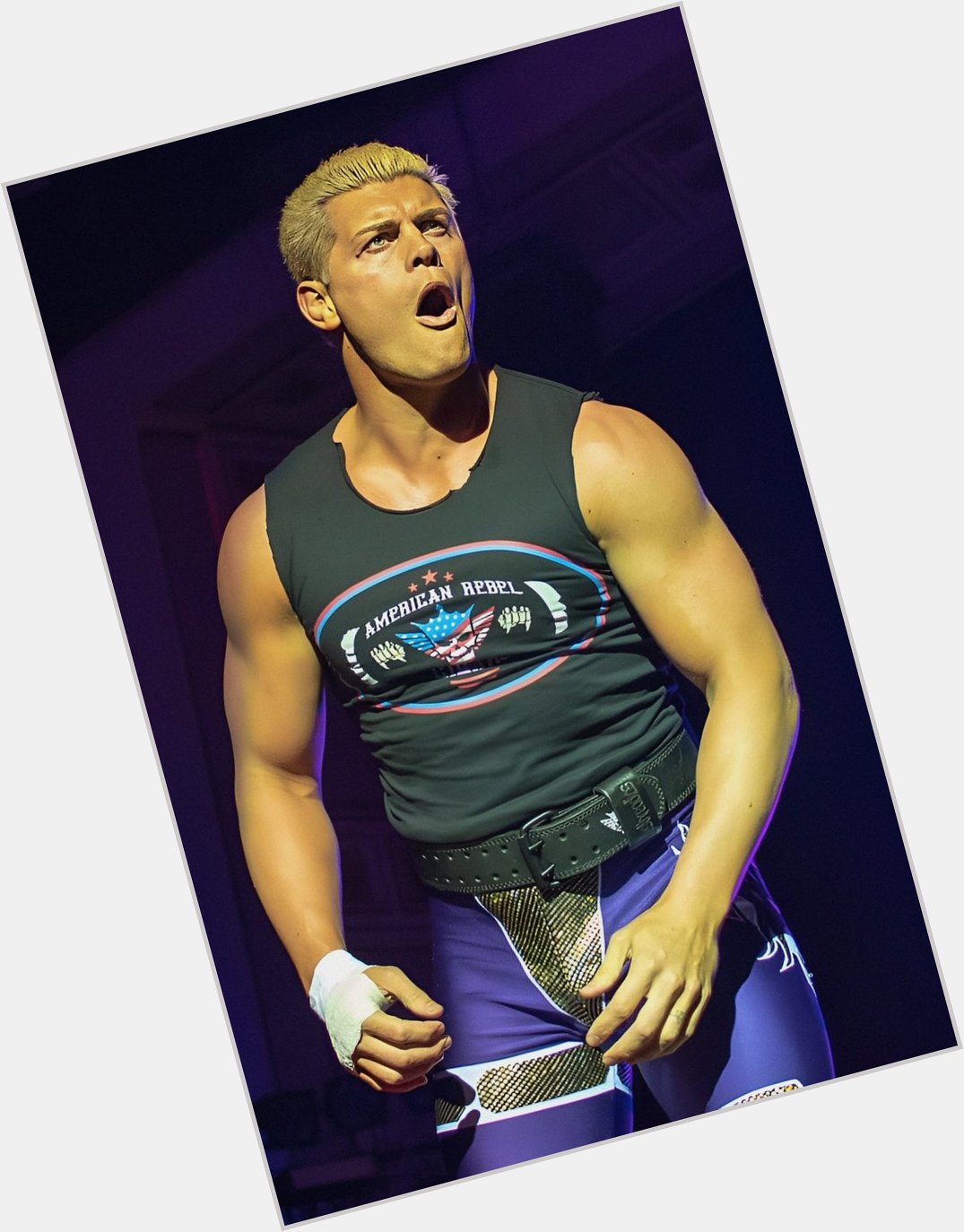 Happy birthday to the American night mare cody rhodes I hope you enjoy your day god bless you  