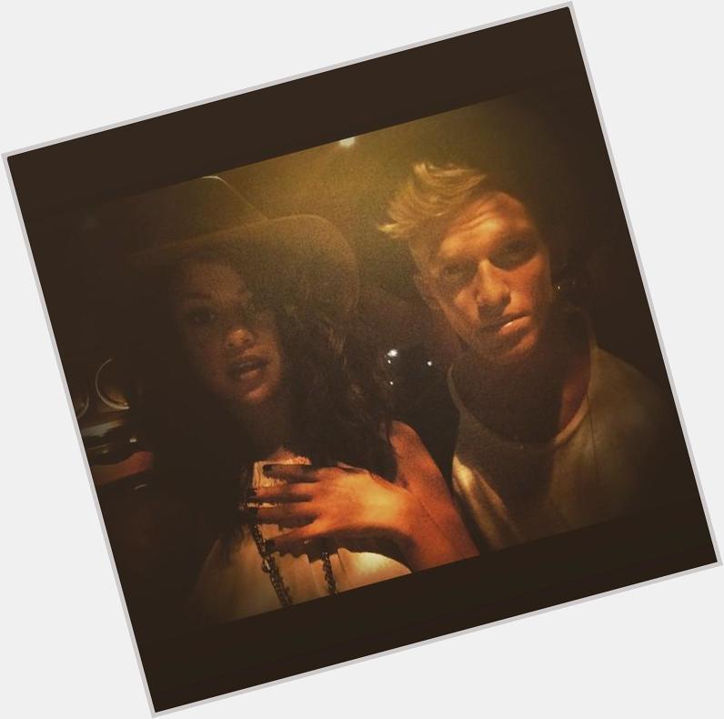 Selena wishing Cody Simpson a happy birthday  