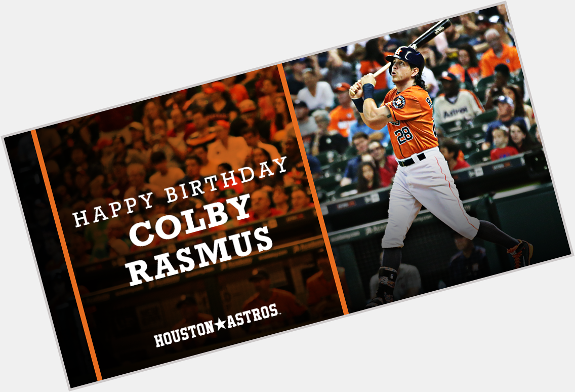 Please join us in wishing a happy 29th birthday to outfielder Colby Rasmus! 