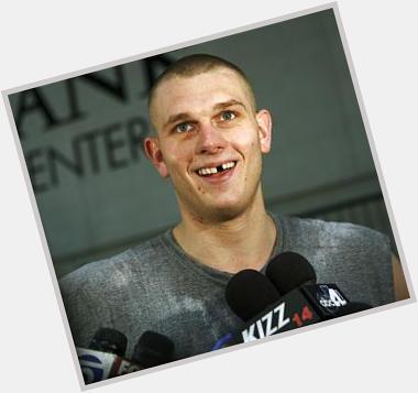 Happy birthday to Knicks center and human jack-o-lantern Cole Aldrich. 