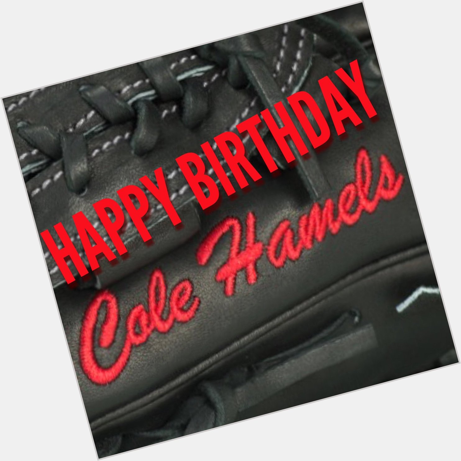 Happy Birthday to our friend, Cole Hamels!   
