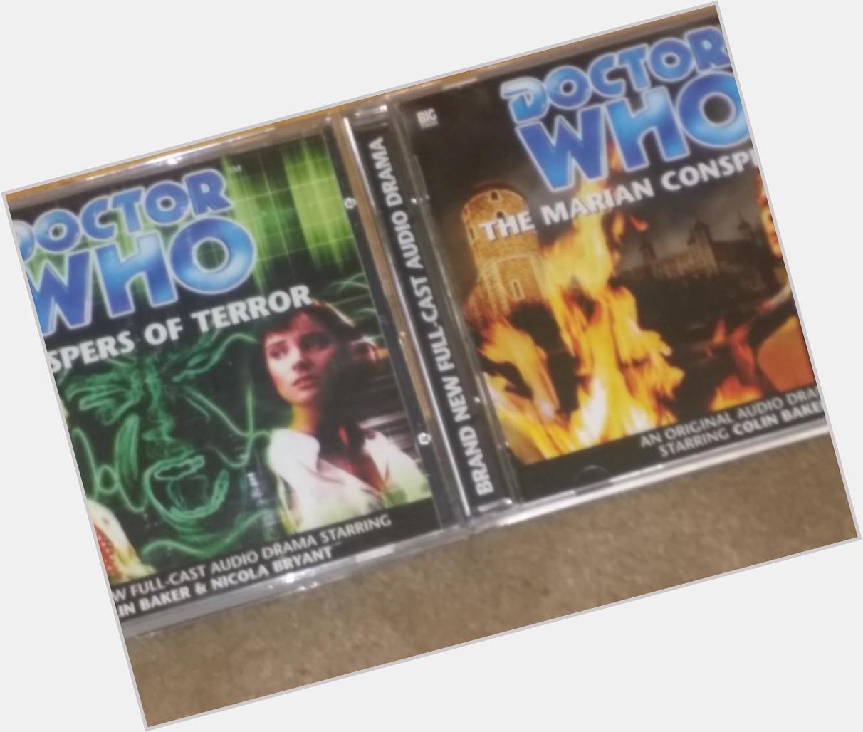 Big Finish Doctor Who adventures. Well done. Happy birthday to Colin Baker. 