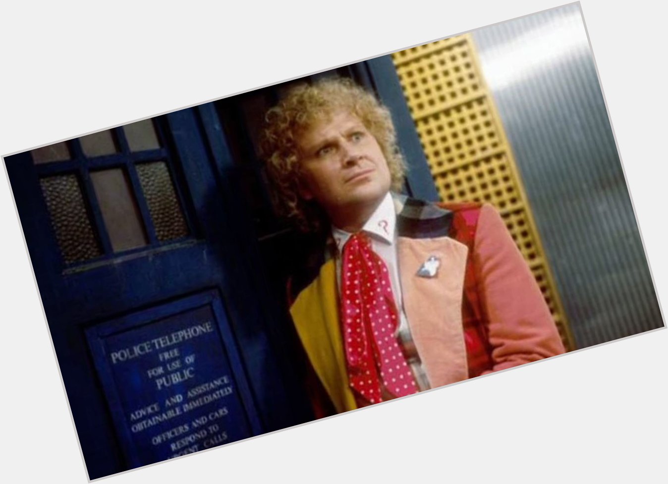 Happy 76th Birthday to Colin Baker, Doctor Who\s Sixth Doctor!    