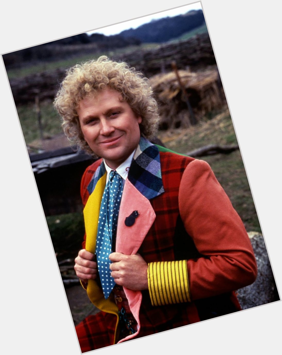Happy Birthday to The Sixth Doctor Colin Baker! 
