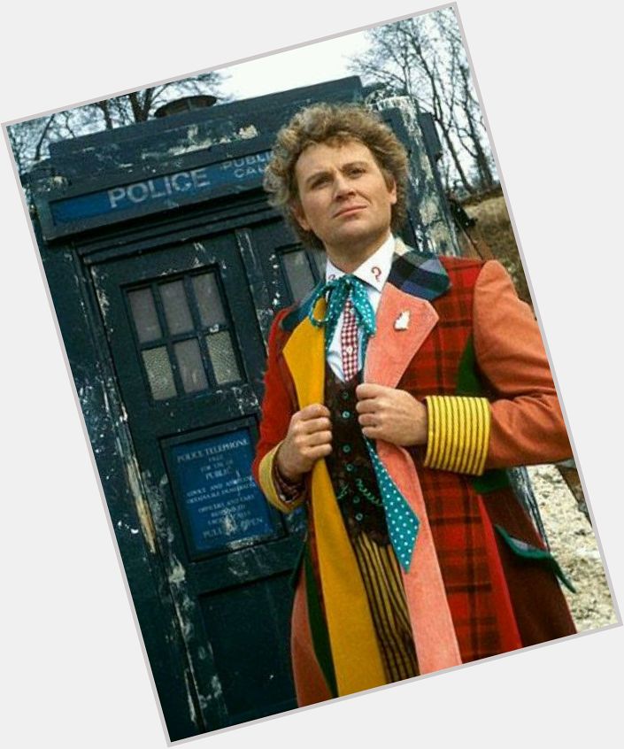 Happy Birthday to the ever fabulous Colin Baker...  