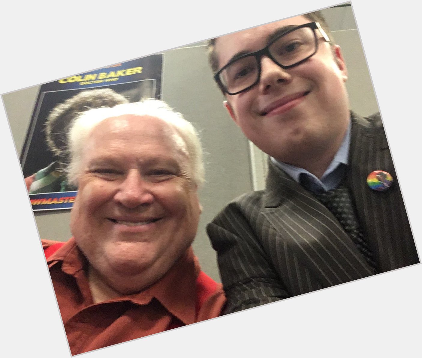 Happy birthday to Colin Baker/ A lovely man and a brilliant Doctor, have a good day  