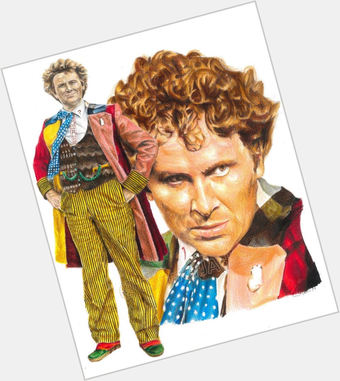 A happy birthday to the sixth Doctor Colin Baker   