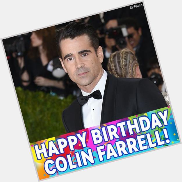 Happy Birthday to Colin Farrell! 