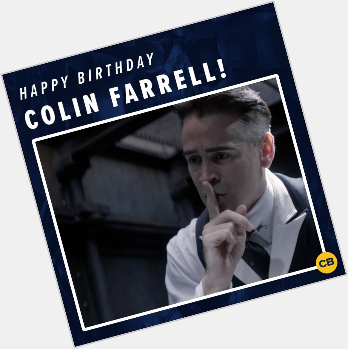 Happy birthday to \Fantastic Beasts\ star, Colin Farrell! 