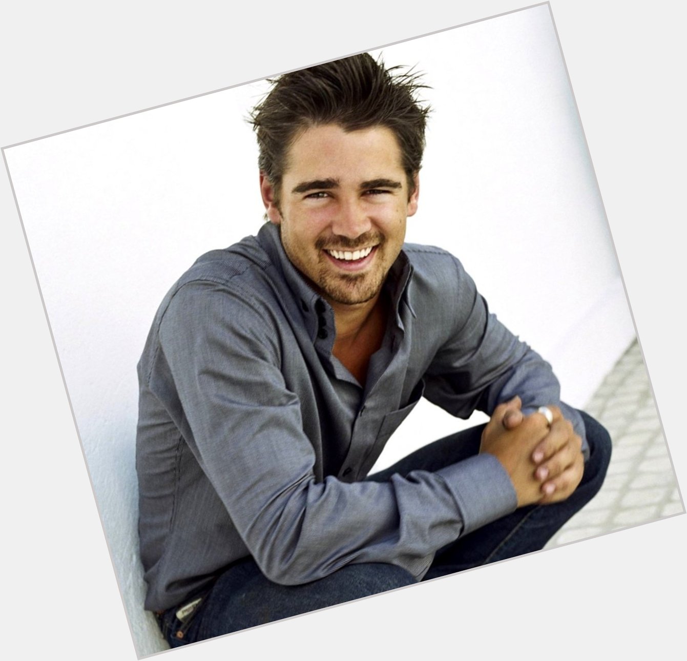 Those Irish eyes combined with that smile         . HAPPY BIRTHDAY COLIN FARRELL          