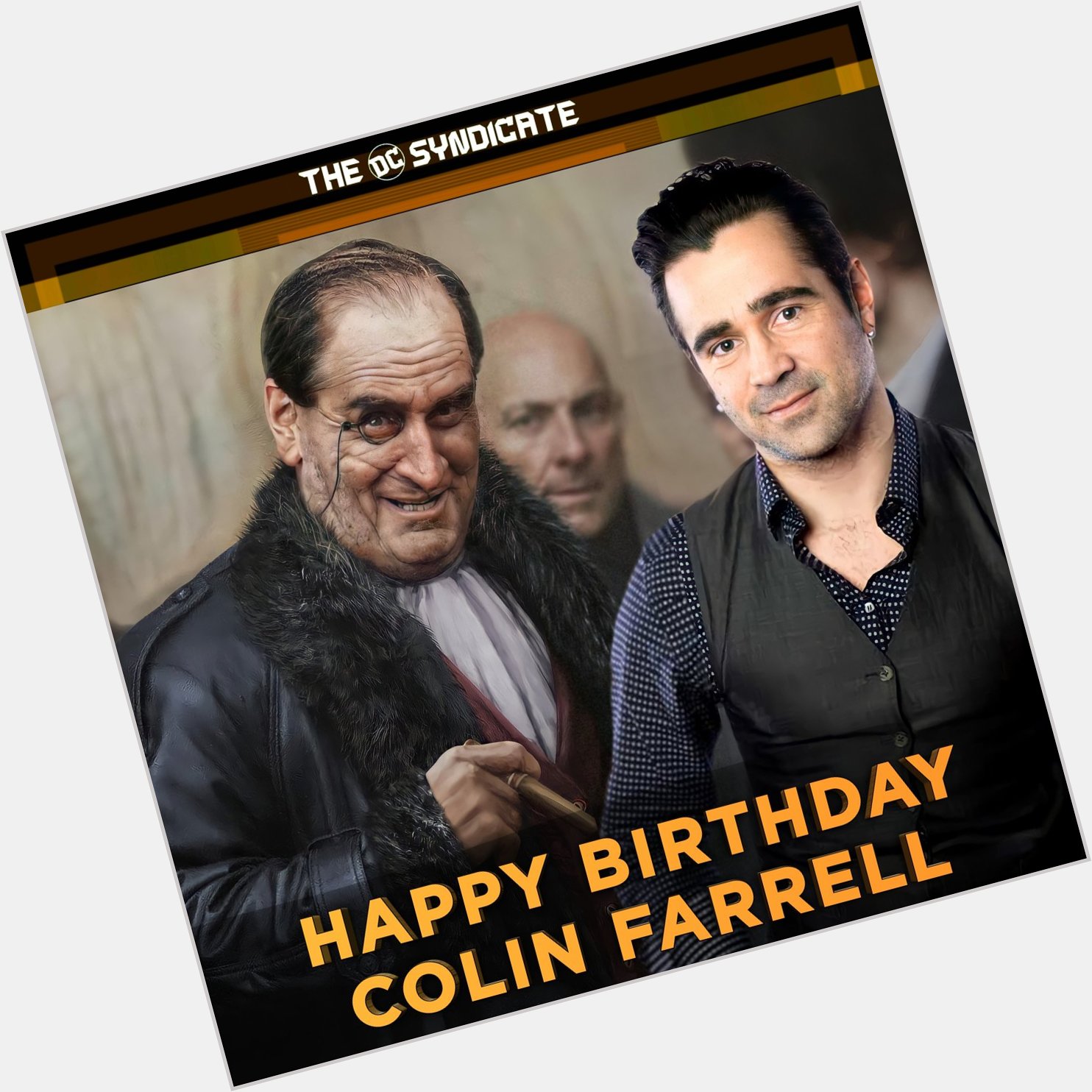 Happy Birthday COLIN FARRELL He portrays the role of PENGUIN in his upcoming Movie 