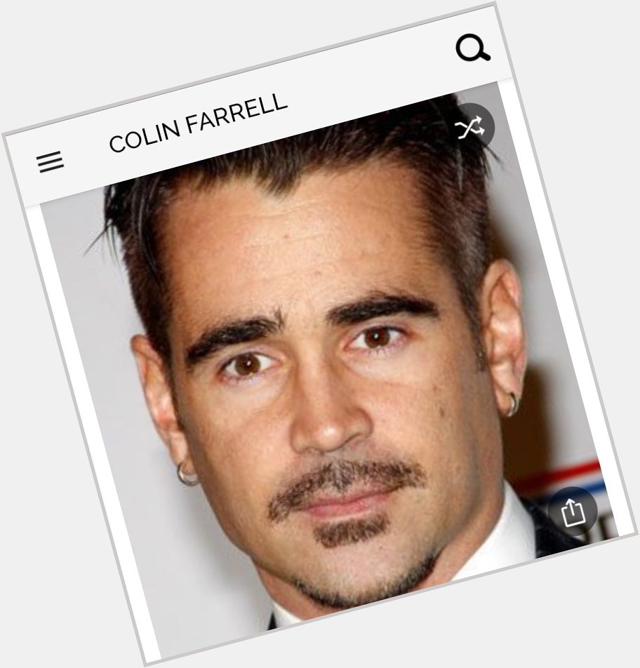 Happy birthday to this great actor. Happy birthday to Colin Farrell 