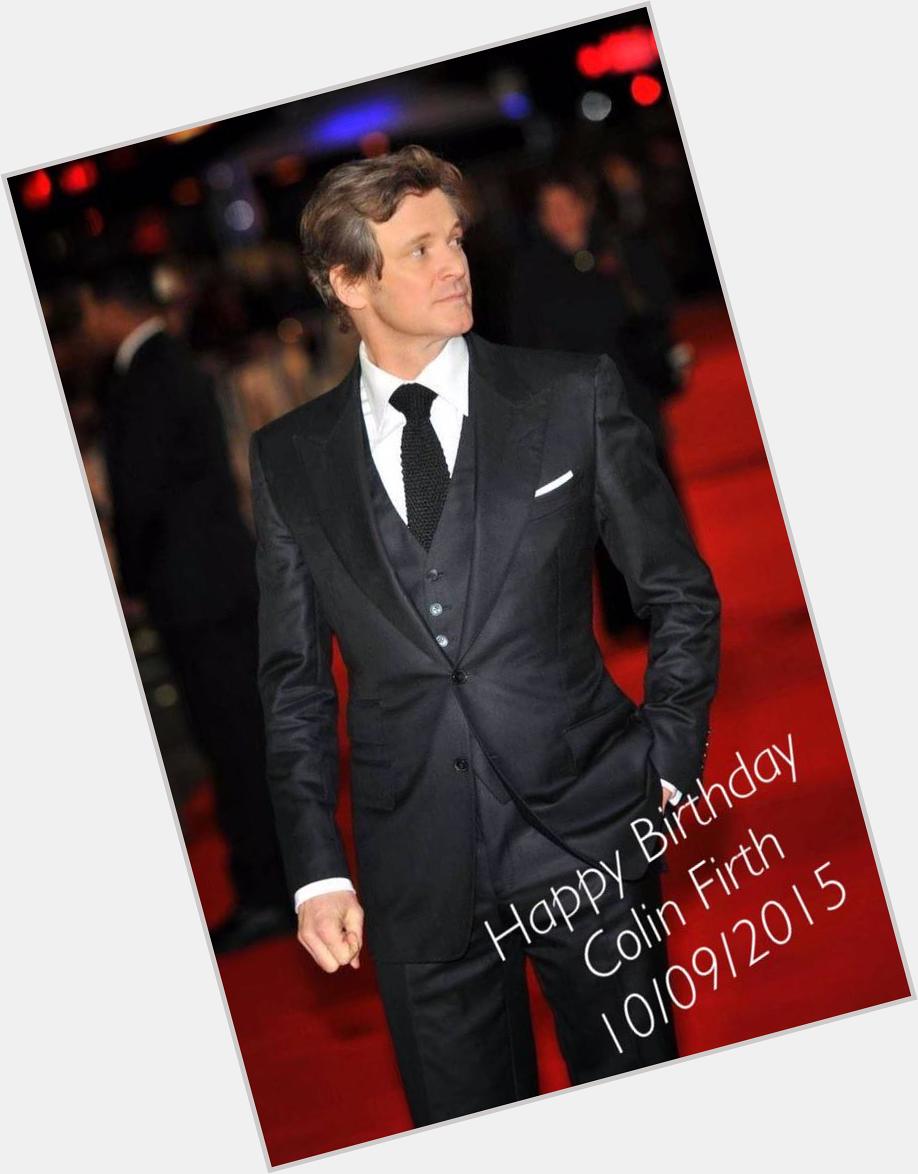 Happy Birthday, my dear Colin Firth!!!
Hope you be healthy and gorgeous as always 