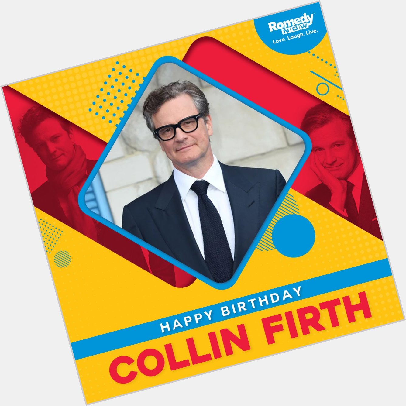 You have bewitched us and we love you! Happy birthday, Colin Firth.  