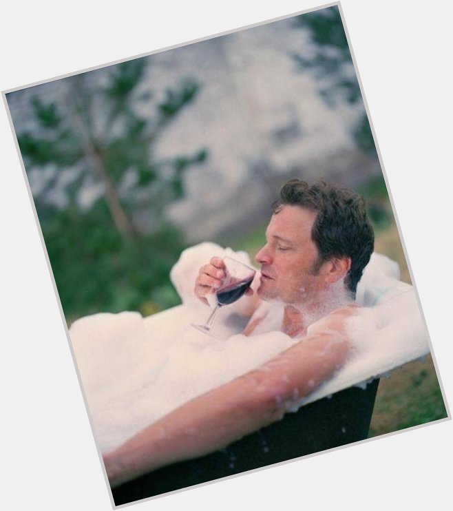 Happy bday king colin firth i hope you are relaxing and taking it easy <3 