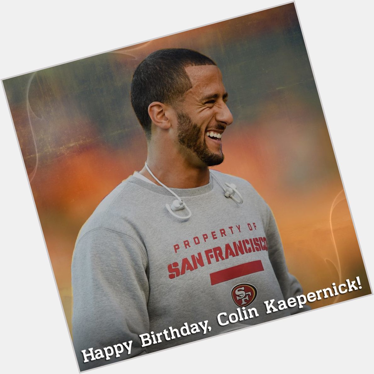 Happy birthday to 49ers QB Colin Kaepernick!
via  