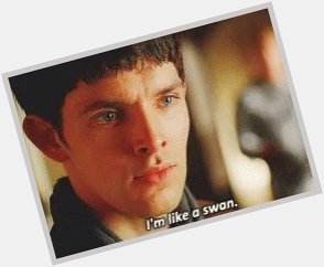 Btw happy birthday to the one and only Colin Morgan.  
