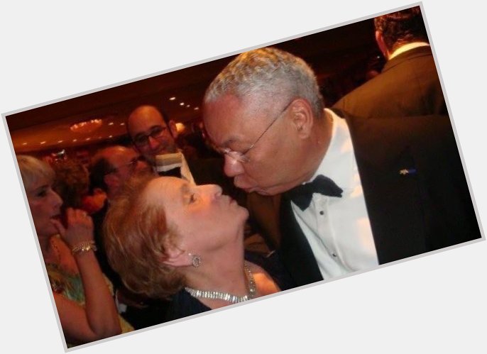 Happy 84th birthday to Colin Powell - here with Madeleine Albright (Photo/WWR) 
