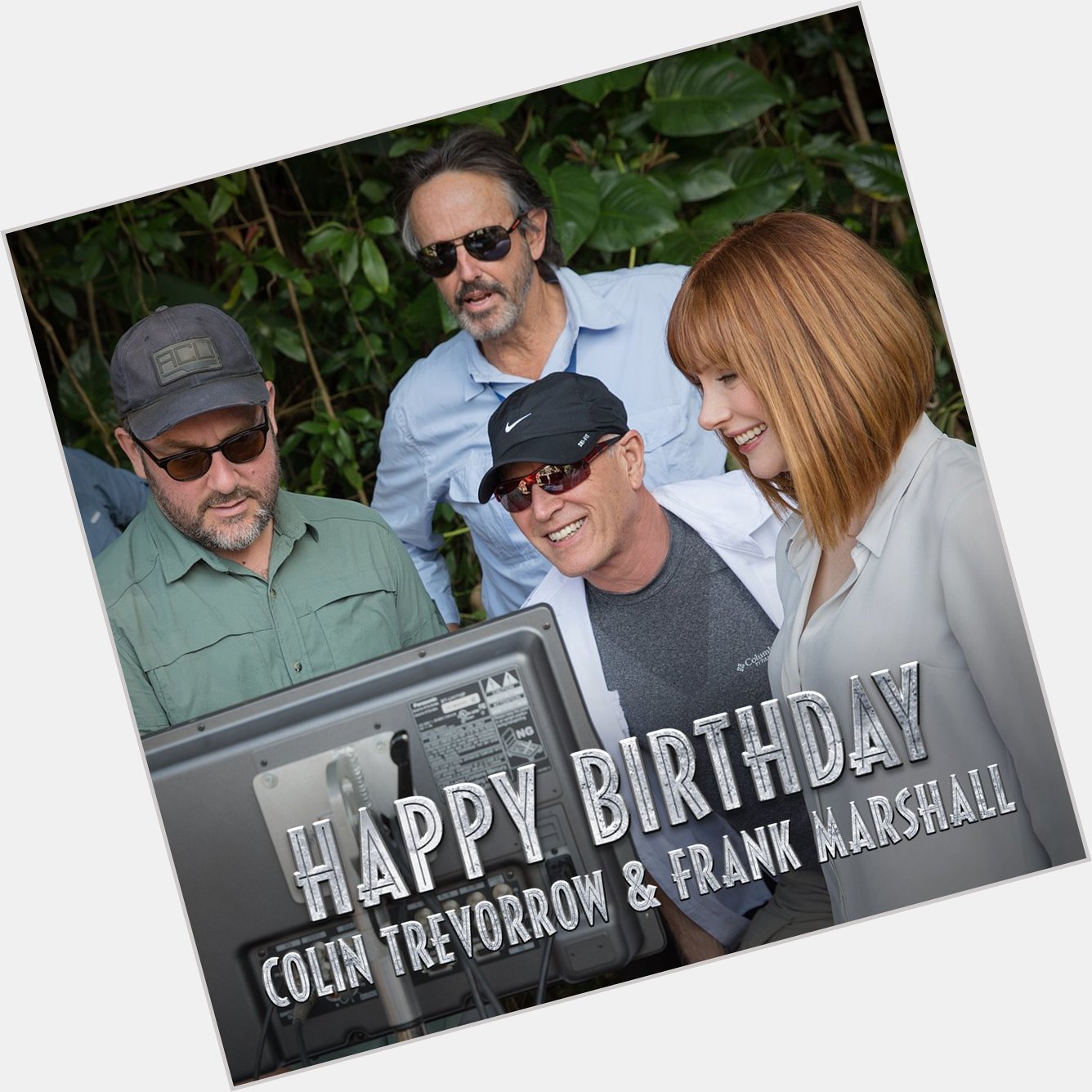 Happy birthday to Jurassic World: Dominion director, Colin Trevorrow, and producer, Frank Marshall. 