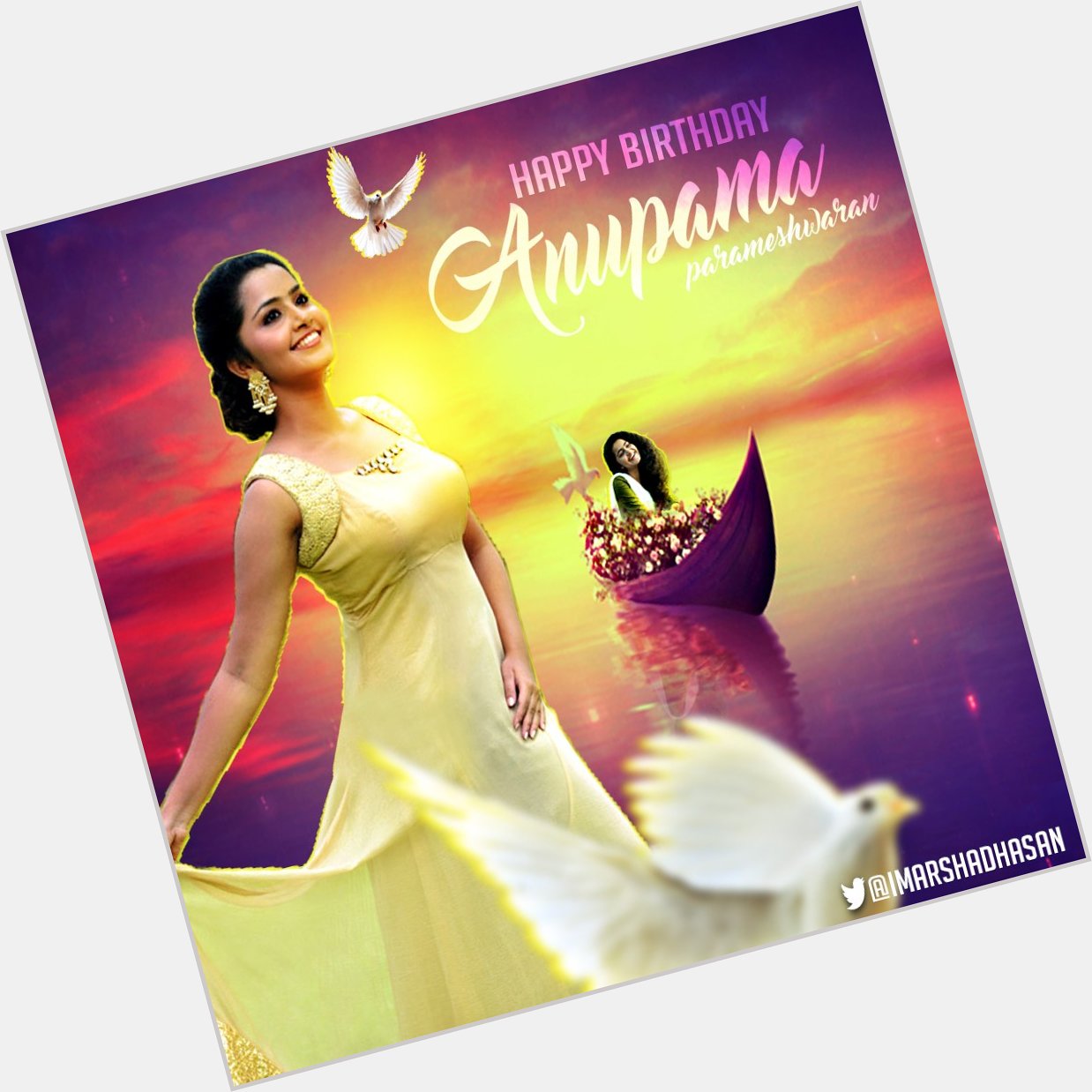 A common DP Design by me for the angelic Beauty .... Happy Birthday   