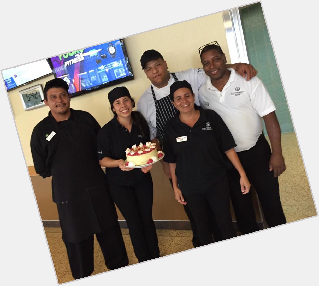   from Sunday and all employees at Lynn Universities Dinning Common, Happy Birthday Mariana 