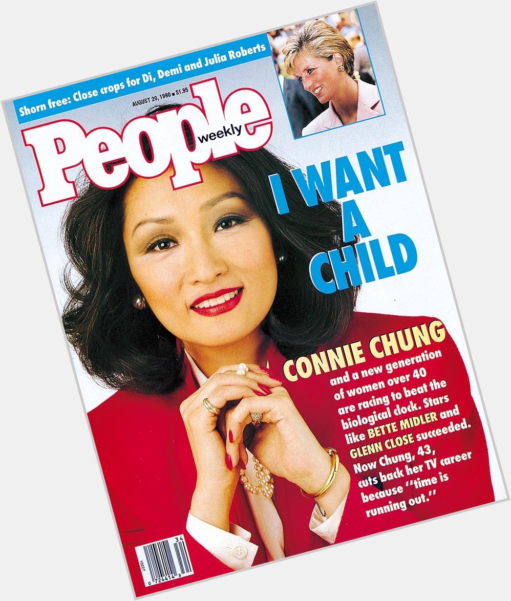 August 20:Happy 73rd birthday to journalist,Connie Chung(\"CBS Evening News\") 