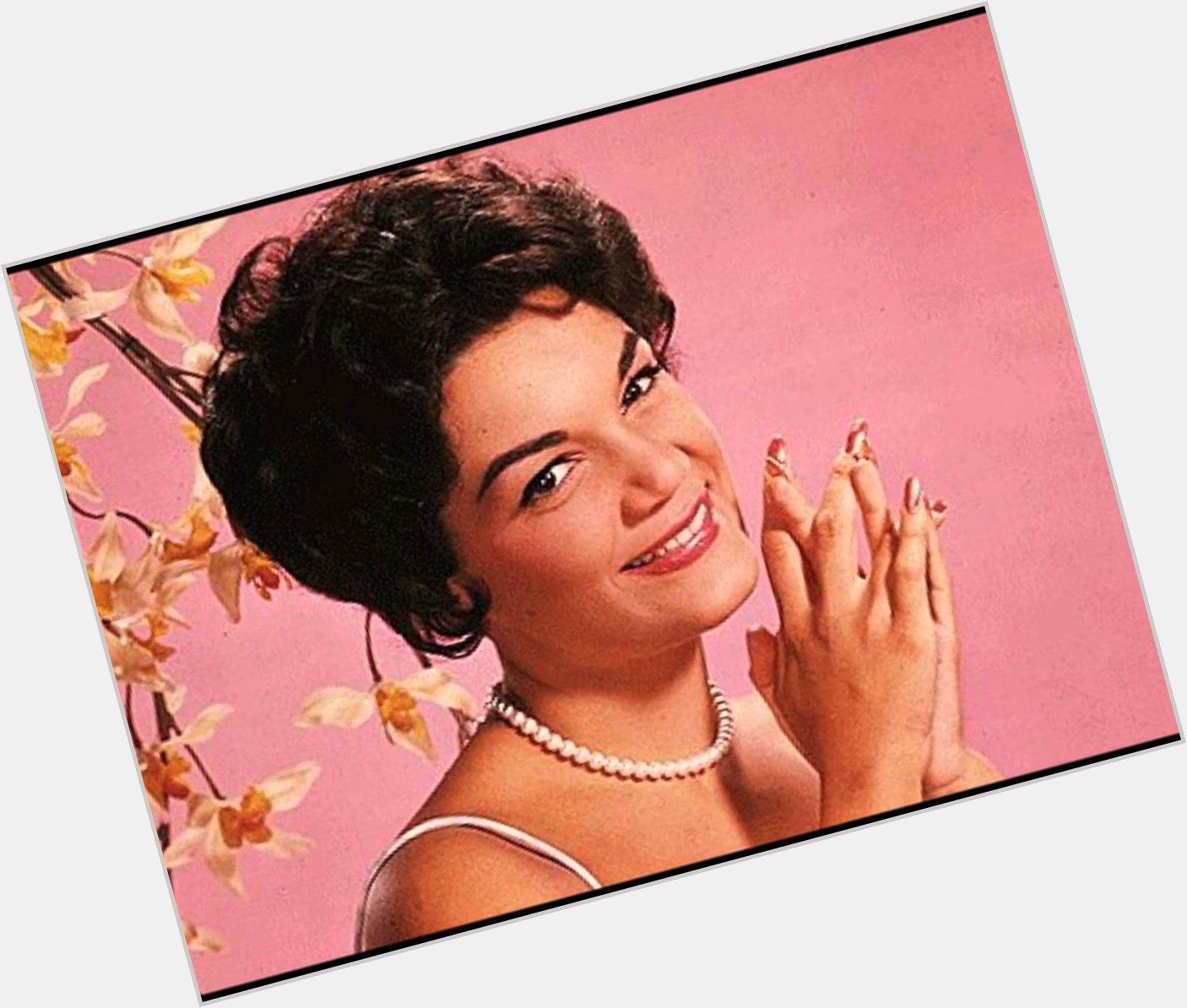 Today in history: Say happy birthday (1938) to one of the loveliest singers ever, Connie Francis,. 