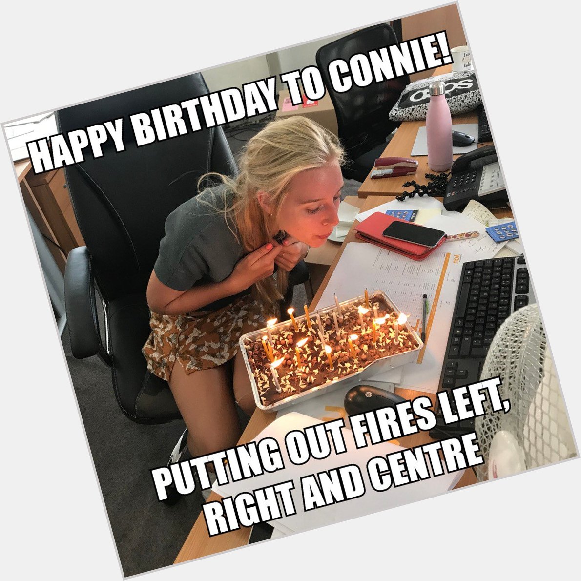 Happy Birthday to YOU marketing guru, Connie Smith  