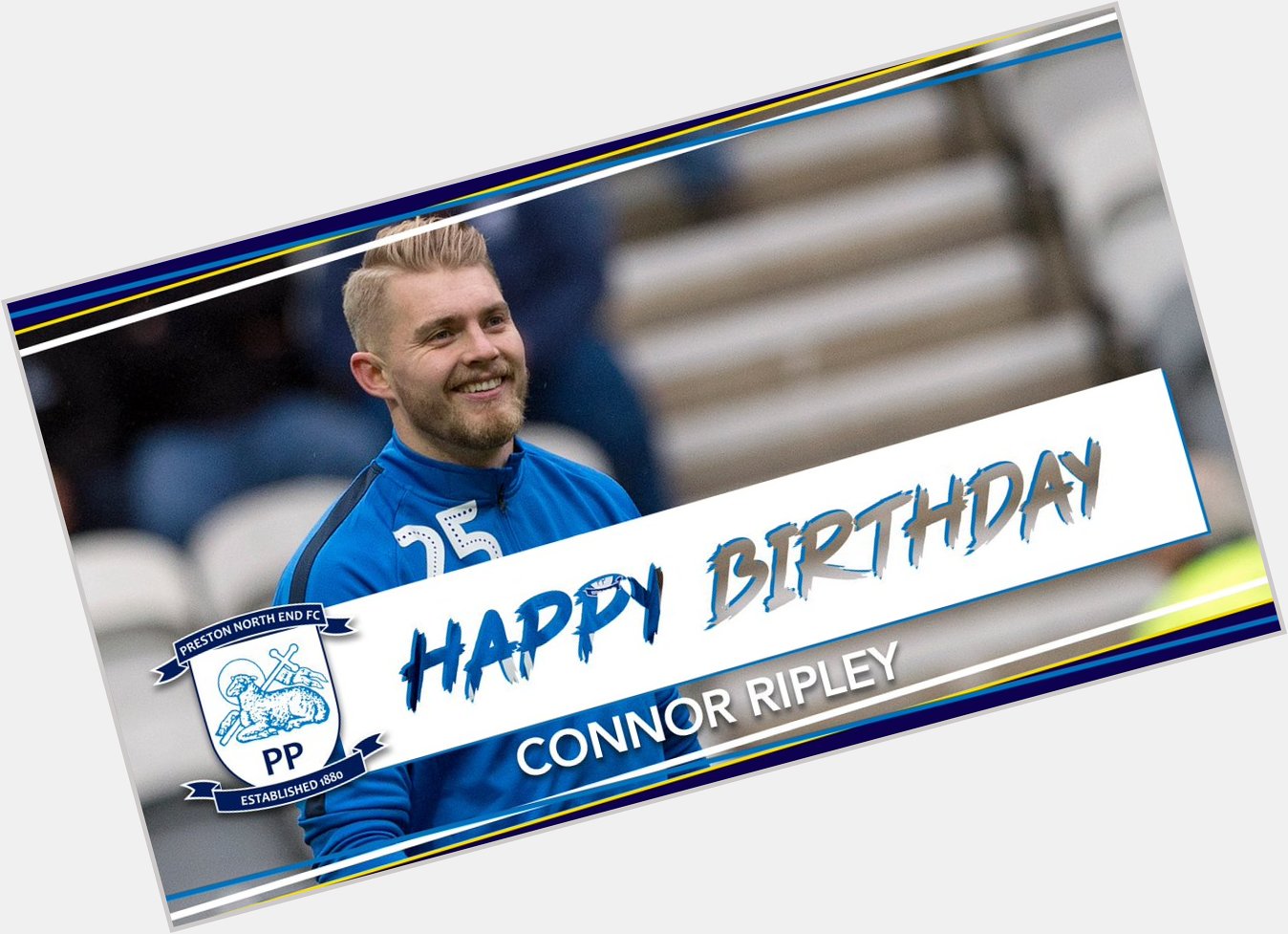  Happy birthday to Connor Ripley who turns 26 today! Wishing you a speedy recovery!  