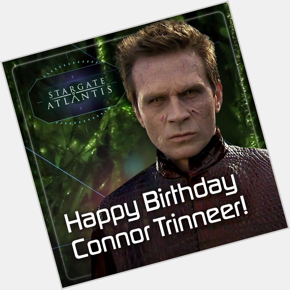 Happy Birthday, Connor Trinneer, who played the Human-Wraith hybrid Michael Kenmore (Lastlight)! 