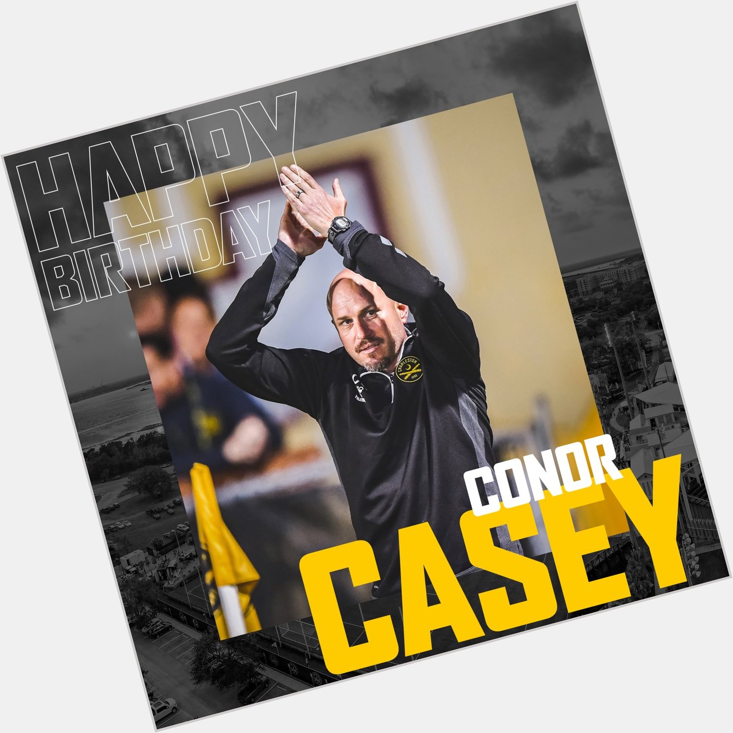 Today\s a big day for the boss! Happy birthday, Conor Casey  