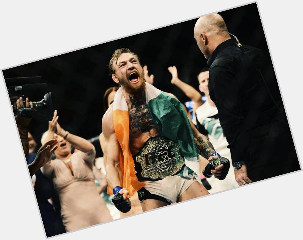 Happy birthday to the Irish Champ, Conor McGregor! 