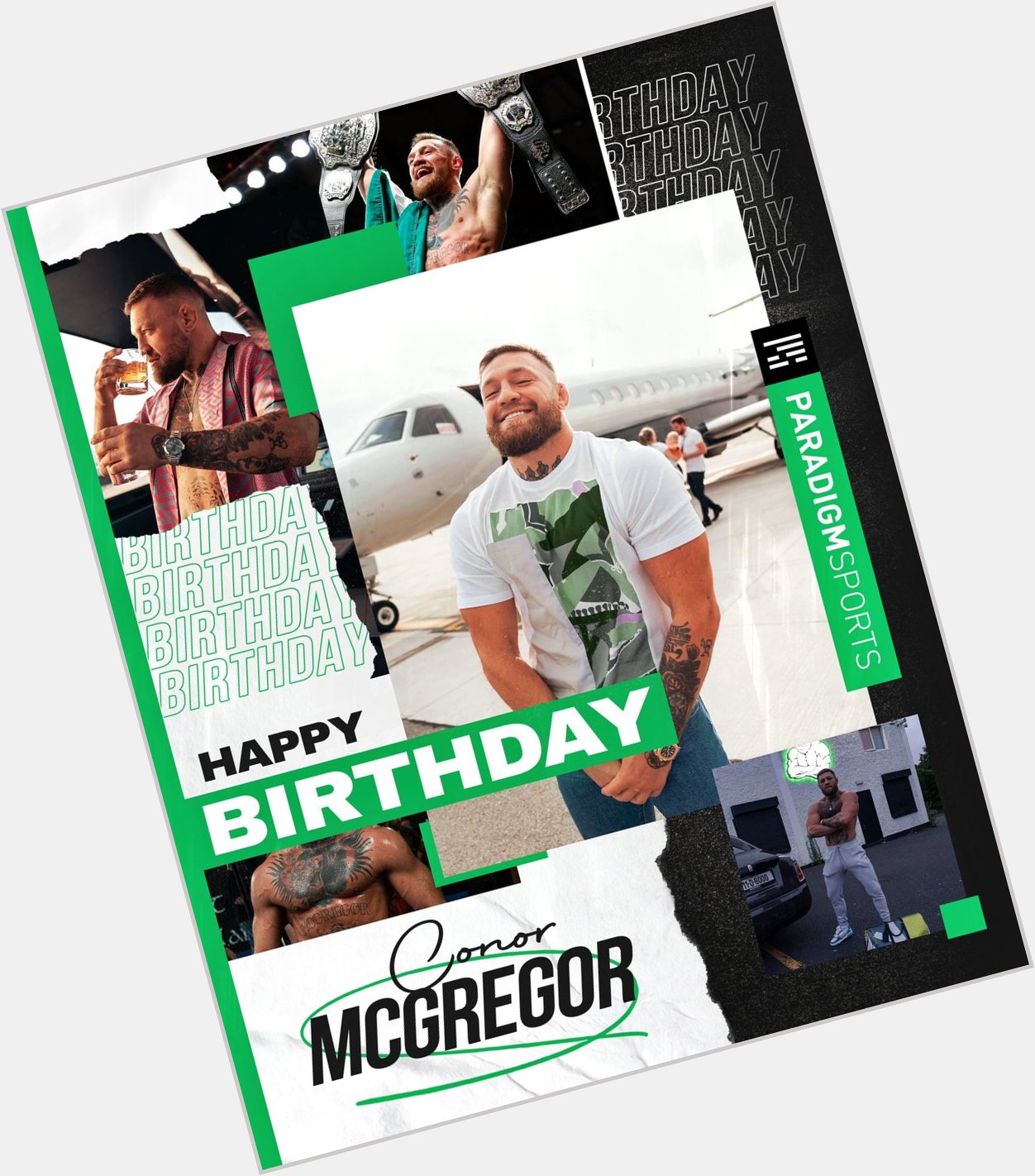 Wishing a Very Happy Birthday to Conor McGregor! 