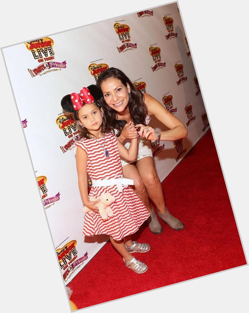I wanna wish a happy 49th birthday 2 Constance Marie I hope she has fun with her fiancé & their daughter Luna 