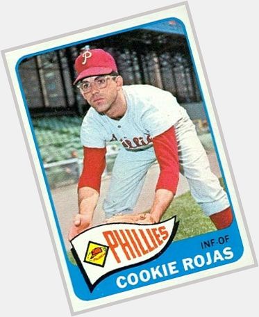 Happy 76th birthday to 1963-69 2B Cookie Rojas.  