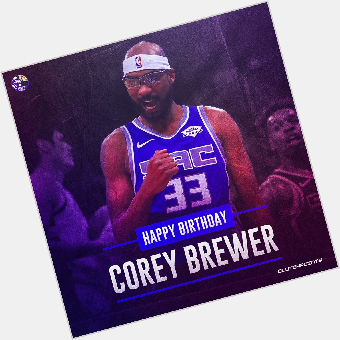 Join Kings Nation in wishing Corey Brewer a happy 33rd birthday!    