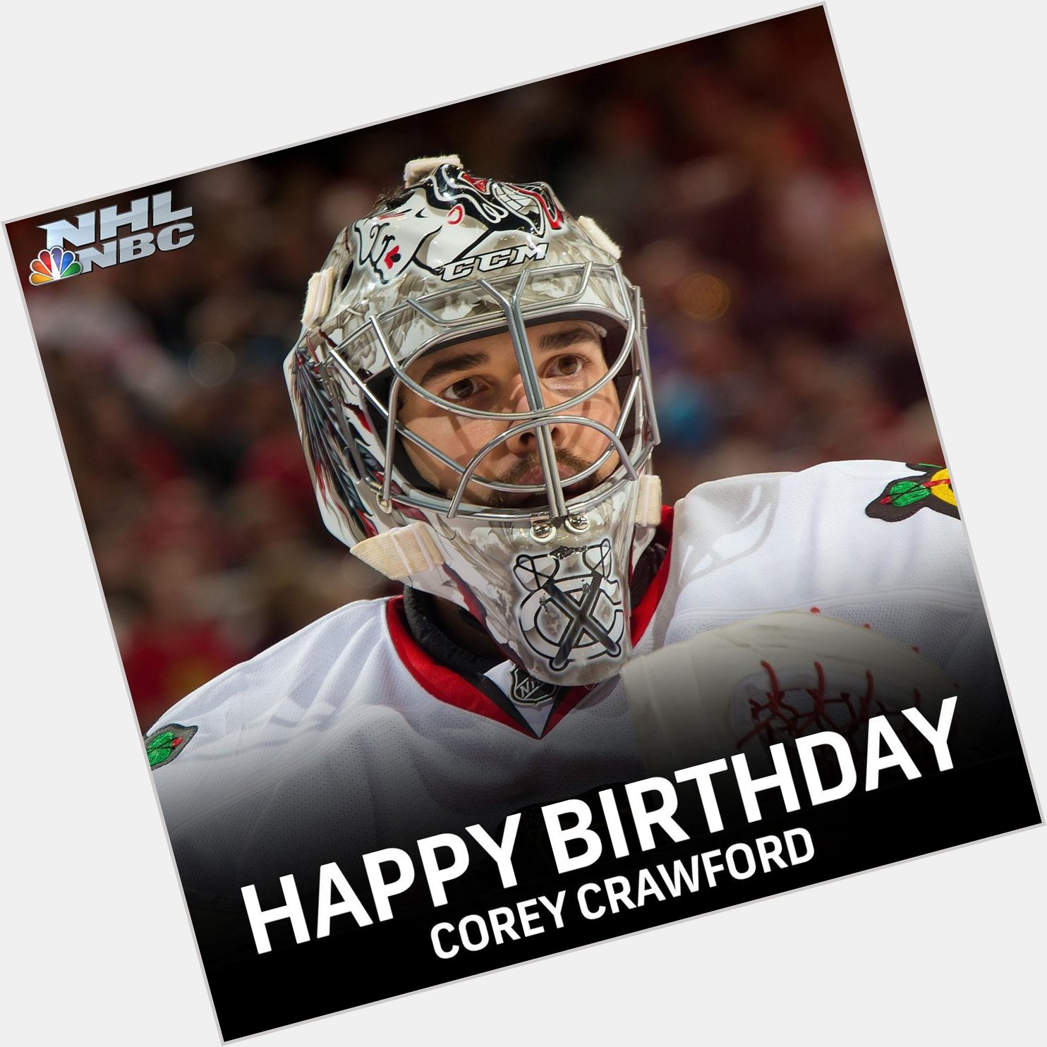 Happy Birthday Corey Crawford! 