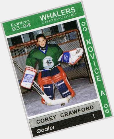 Happy 30th Birthday to former Chateauguay Whalers Goalie Corey Crawford! 