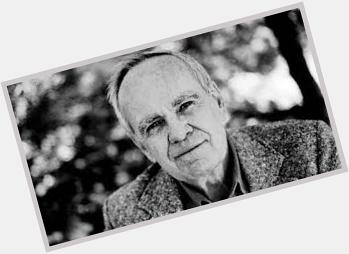 Happy birthday, Cormac McCarthy.   