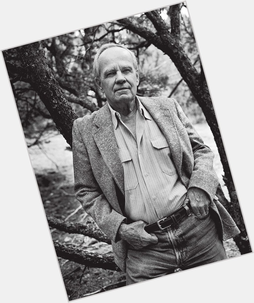 Happy birthday, Cormac McCarthy! 85, today!      