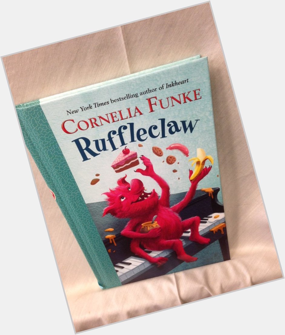 Happy Birthday Cornelia Funke! do you know Ruffleclaw? Come in to the Center and read our copy! 