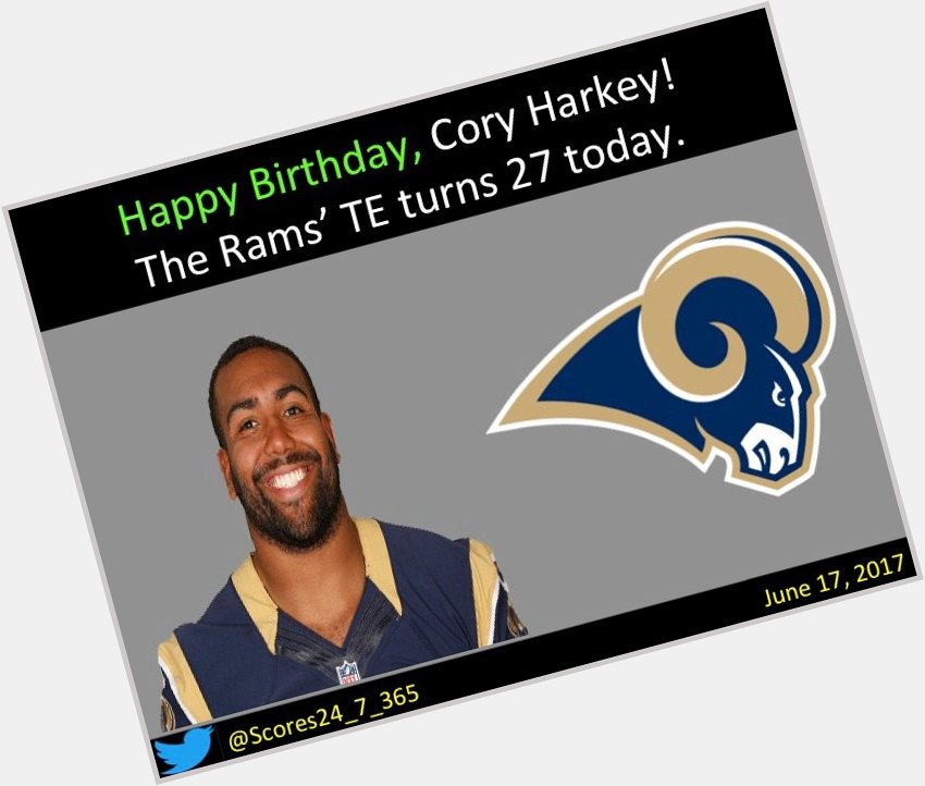  happy birthday Cory Harkey! 