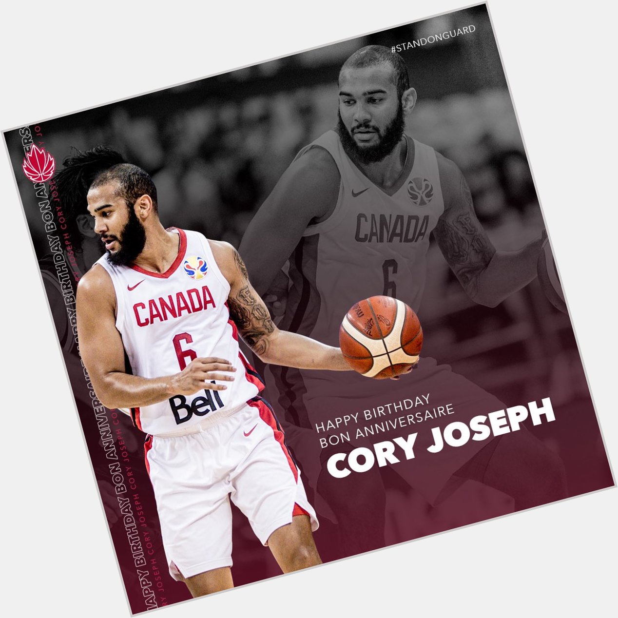 Happy Birthday, Cory Joseph       