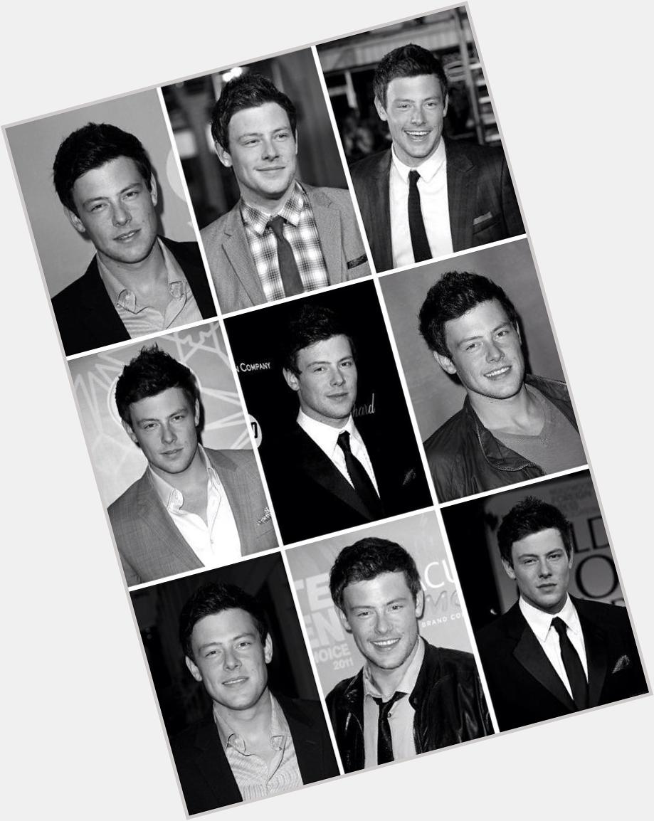 Happy Birthday to the amazing Cory Monteith you would have been 33 today miss you loads   