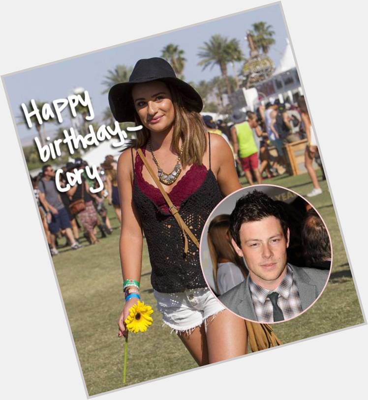 Xploref Introducing Lea Michele Remembers The Late Cory Monteith On His Proudly Xploref 