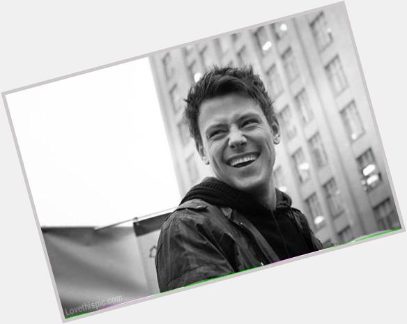 Happy birthday Cory Monteith. We miss you so much. 