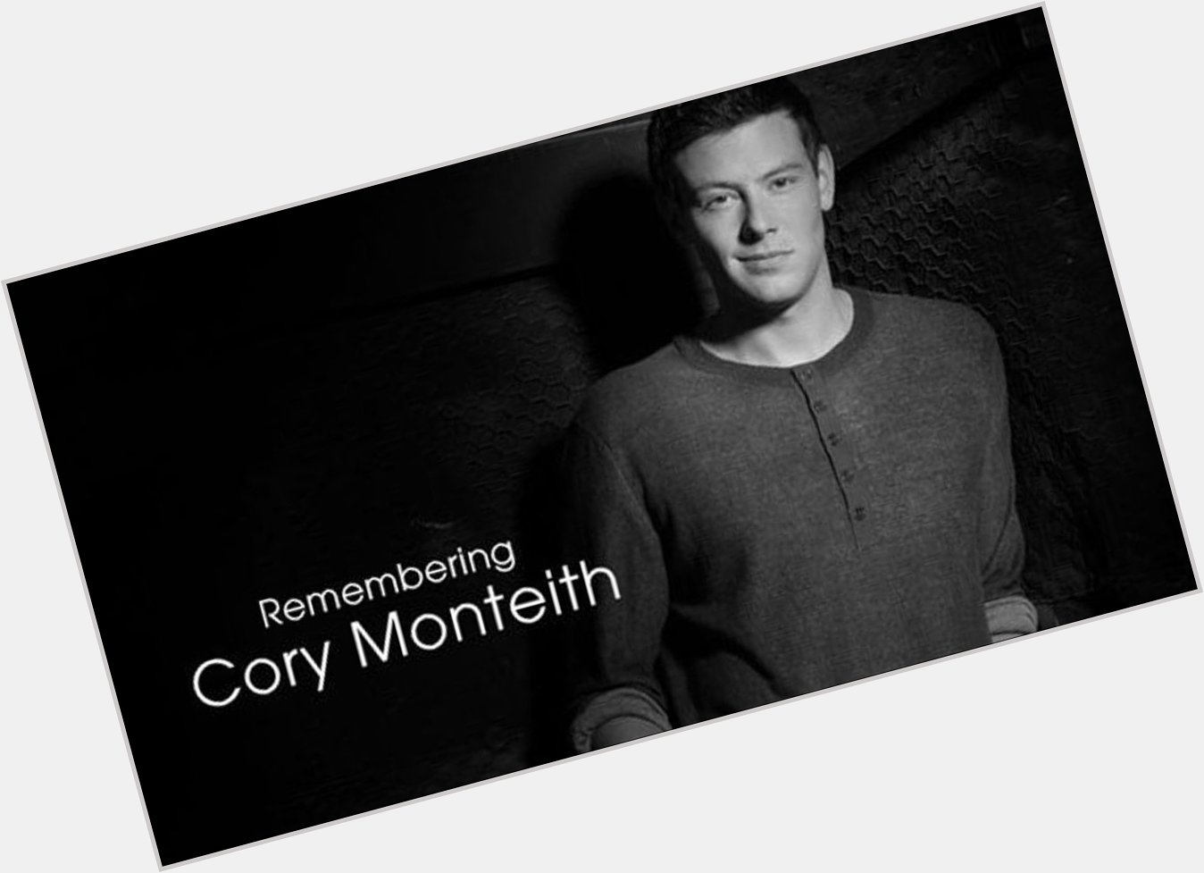 Happy Birthday to Cory Monteith who would have been 40 today. Hope you and Naya are celebrating up there! 
