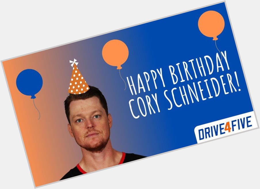 Happy Birthday Cory Schneider!   