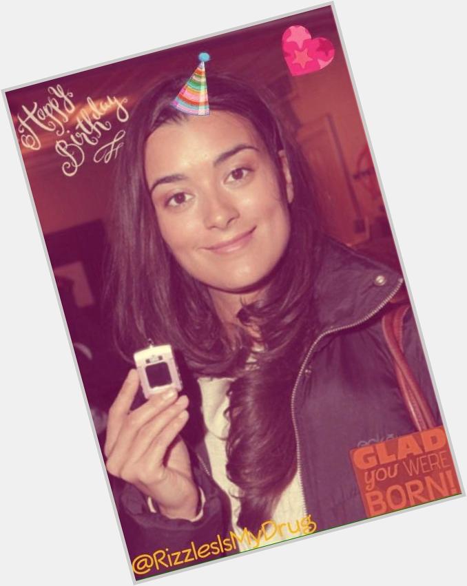 Im a bit late as its 1:45am and 13th over here now, but happy birthday to my ninja princess Cote de Pablo        
