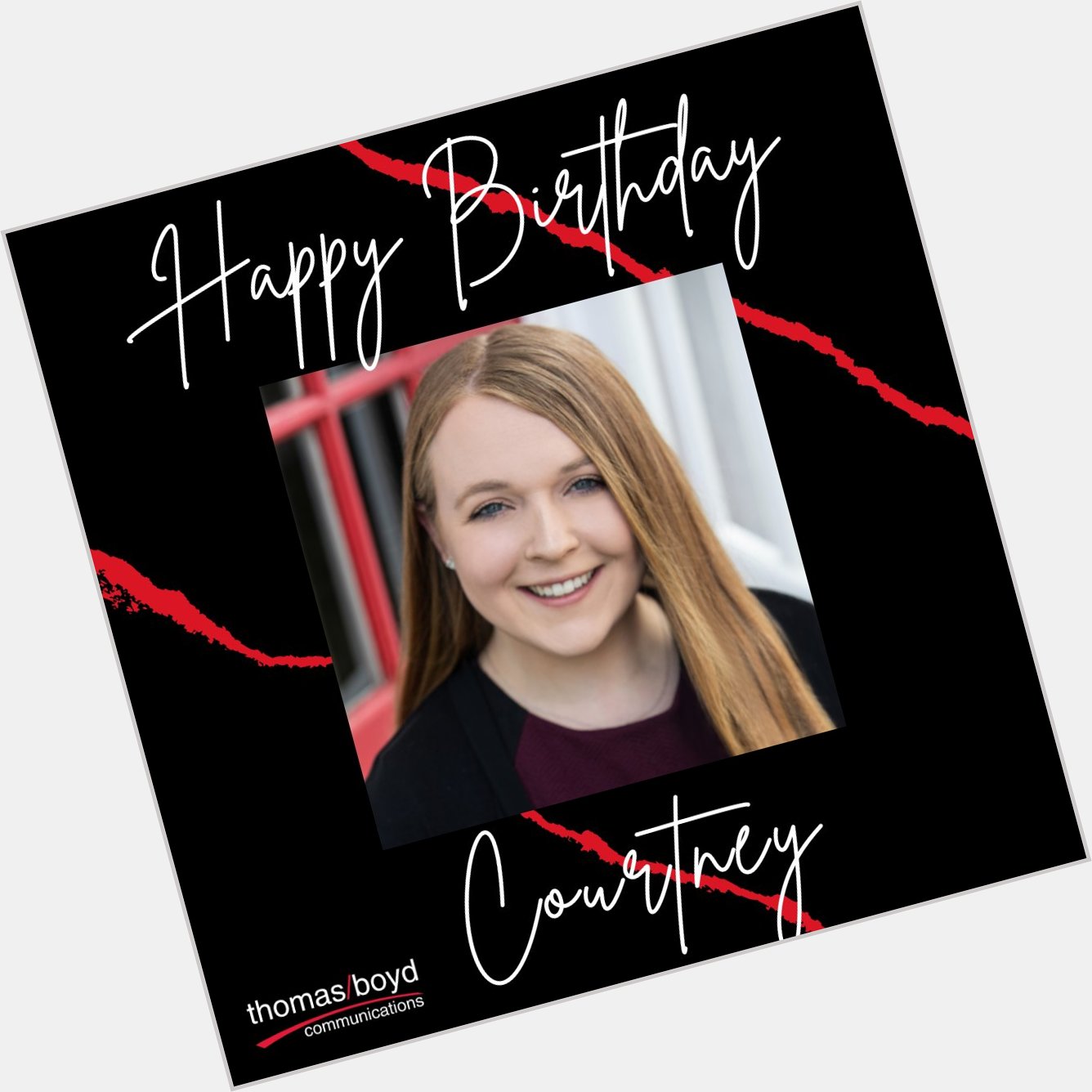 Wishing a very Happy Birthday to TBC s Courtney Miller-- we hope you enjoy your special day!  